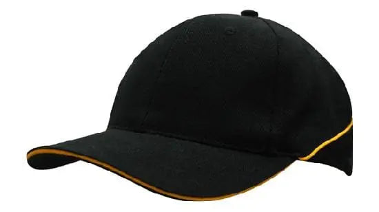 Headwear Cap With Sandwich & Crown Piping X12 Metro Workwear.